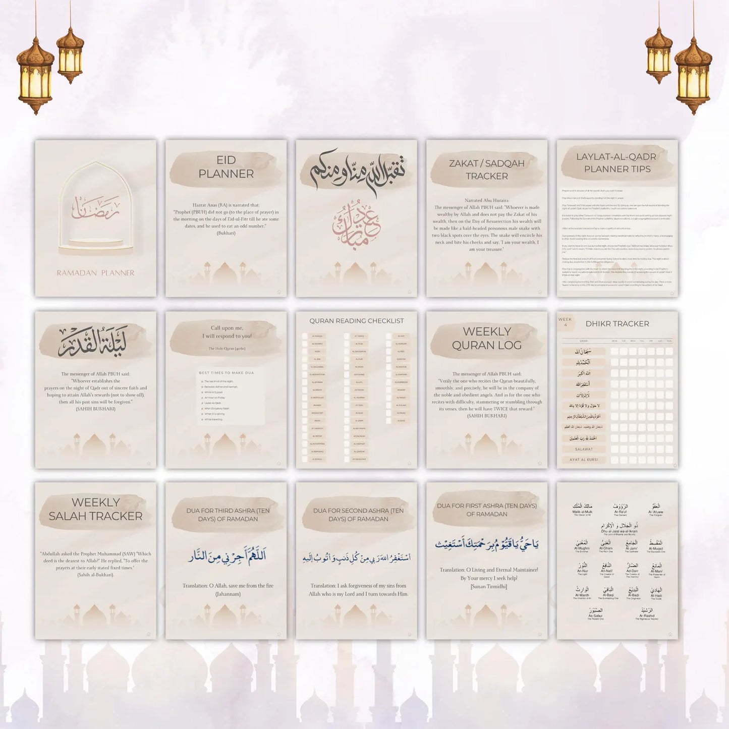 Ramadan Planner